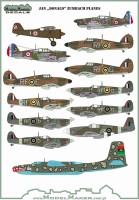 Model Maker Decals D48170 Jan "Donald Duck" Zumbach Planes PZL P.11a. 7.13, 1/48