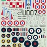 Model Maker Decals D48170 Jan "Donald Duck" Zumbach Planes PZL P.11a. 7.13, 1/48