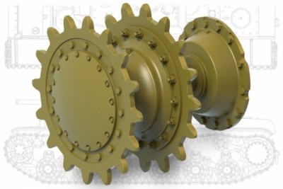 Miniarm 35239 КВ-1,КВ-2 Ведущие звезды ( раннего типа) + бронировка бортовой передачи 1/35