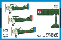 Frrom-Azur FR0054 Potez 25 Salmson 18 CMb Based on the Azur-Frrom /Special Hobby models, with characteristic Salmson 18 CMb engine and enlarged vertical stabilizer 1/72