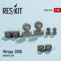 ResKit RS48-0034 Mirage 2000 wheels set 1/48