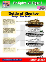 Hm Decals HMDT48003 1/48 Decals Pz.Kpfw.VI Tiger I Battle of Kharkov 2