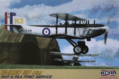 Kora Model PK72127 Fairey IIIF Mk.I RAF &amp; FAA First Service 1/72