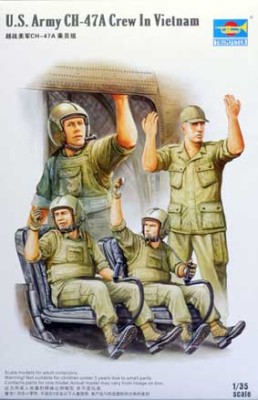 Trumpeter 00417 US Army CH-47 Crew in Vietnam 1/35