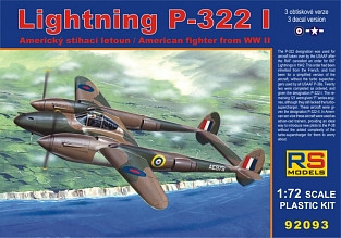 RS Model 92093 Lightning P-322 I 1/72