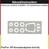 Kovozavody Prostejov EX046 Canopy&wheel mask MiG-19S/PM 1/72