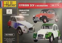 Heller 80767 Автомобиль Citroen 2CV (1:24)
