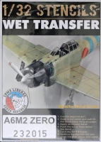 HGW 232015 STENCILS A6M2 Zero 1/32
