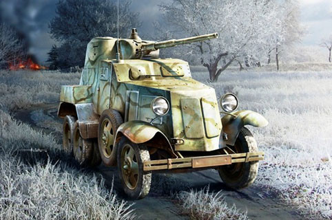 Hobby Boss 83840 Бронеавтомобиль БА-10 1/35