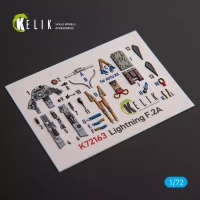 Reskit K72163 F.2A Lighting - interior 3D decal (AIRF) 1/72