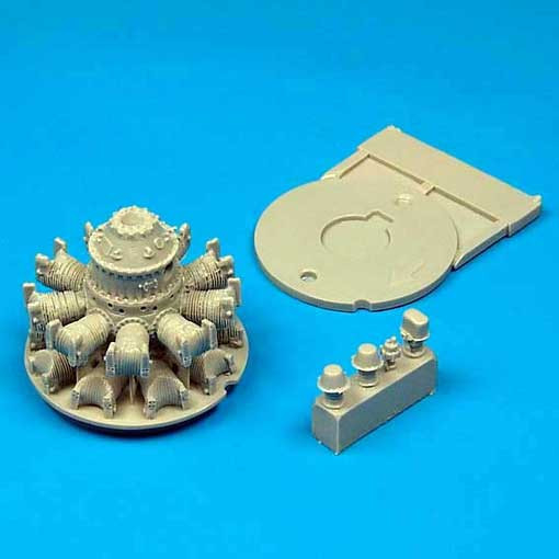 QuickBoost QB48026 F4U-7 Corsair engine 1/48