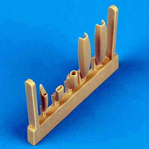 QuickBoost QB48126 Su-25K air scoops 1/48