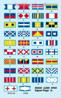 Trumpeter 06630 1/200 WWII Signal Flags 1/200