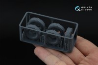 Quinta Studio QT35013 Комплект шин УАЗ-469 (Звезда) 1/35