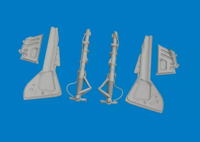 Eduard 6481180 BRASSIN Fw 190A-3/A-4 undercar.legs (EDU) 1/48