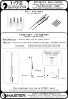 Master 72177 Spitfire Mk.IIb/Vb Hispano 20mm cann.in fair. 1/72