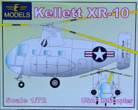 LF Model 72100 Kellet XR-10 USAF helicopter 1/72