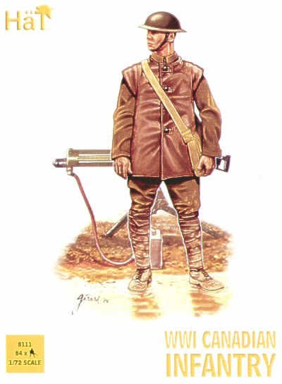 HAT 8111 WWI Canadian Infantry 1/72