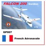 Mach 2 MACHGP007 Dassault-Mystere Falcon 200 Decals French Aeronavale (re-release of MACH0472) 1/72