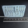 Metallic Details MDP32027 PZL P.11, PZL.23, PZL.46, PZL.37 seat belts (3D-Printed) 1/32