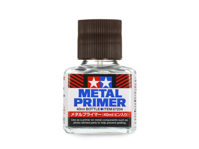 Tamiya 87204 Грунтовка жидкая для металла 40мл. (Liguid Surface Primer 40ml)