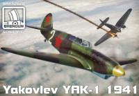 Brengun BRP72020 Jak-1 (mod. 1941) 1/72