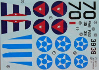 LF Model C7287 Decals Latin American Vibrators - Part IV. 1/72