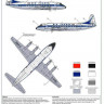 Восточный Экспресс 144138-1 Viscount 700 Air France (Limited Edition) 1/144