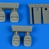 Aires 7384 Harrier AV-8A/GR.1/GR.3 exh.nozzles (AIRF) 1/72