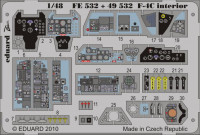 Eduard FE532 F-4C interior S.A.
