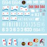 Star Decals 35-C1055 Soviet Naval Infantry # 2. BTR-60PB, BTR-70, BRDM-2, Konkurs, PTS-M 1/35