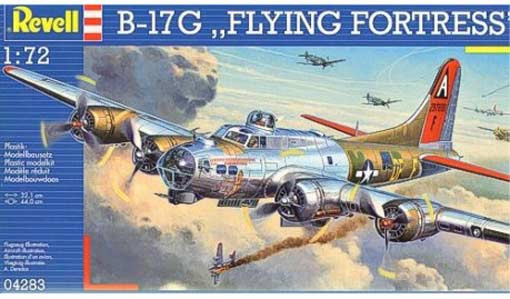 Revell 04283 Самолет бомбардировщик Боинг B-17G Летающая крепость 1/72