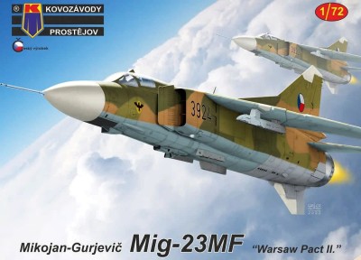 Kovozavody Prostejov 72308 MiG-23MF 'Warsaw Pact II.' (3x camo) 1/72