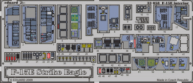 Eduard 33058 F-15E interior S.A. 1/32 TAM