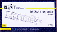 Reskit RS32-0047 Paveway-II (UK) Bomb - 2 pcs. (REV) 1/32