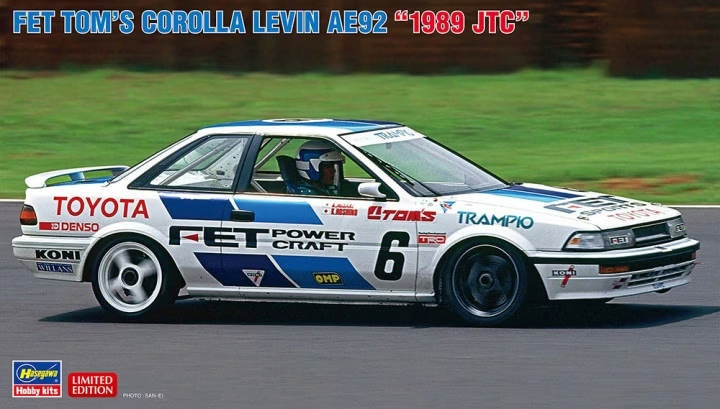 Hasegawa 20545 Fet Tom'S Corolla Levin 1/24