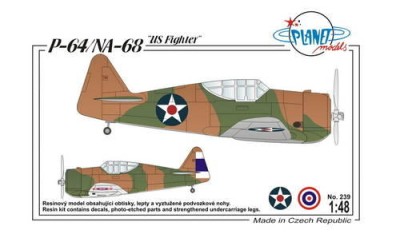 Planet Models PLT239 P-64/ NA-68&quot;US Fighter&quot; 1/48