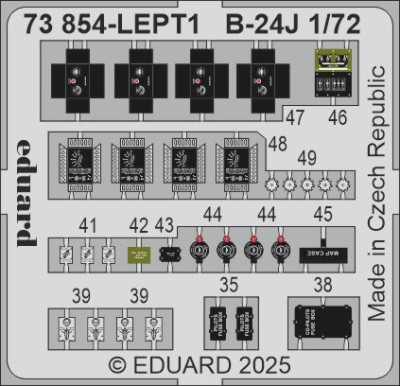 Eduard 73854 SET B-24J (HAS) 1/72