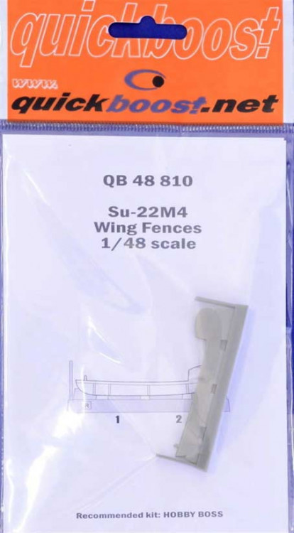 QuickBoost QB48810 Su-22M4 wing fences (HOBBYB) 1/48