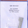 QuickBoost QB48810 Su-22M4 wing fences (HOBBYB) 1/48