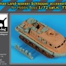 Black Dog T72175 Land-Wasser-Schlepper (LWS) accessories set f(designed to be used with Hobby Boss kits) 1/72