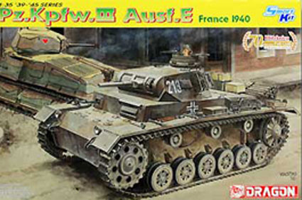 Dragon 6631 PzKpfw III Ausf. E 1/35