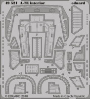 Eduard 49521 A-7E interior S.A.