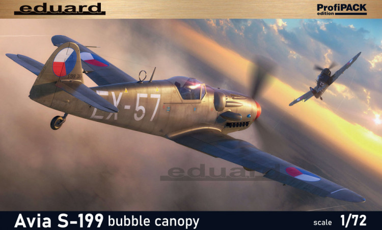 Eduard 70151 Avia S-199 bubble canopy (PROFIPACK) 1/72