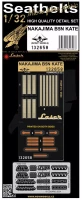 HGW 132658 Seatbelts Nakajima B5N Kate (laser) 1/32