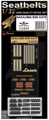 HGW 132658 Seatbelts Nakajima B5N Kate (laser) 1/32