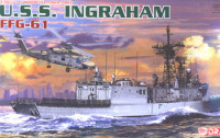 Dragon 7068 USS INGRAHAM FFG-61 1/700