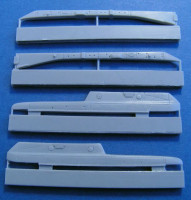 Pavla Models U48-51 Mirage 2000 wing pylons for all kits 1:48
