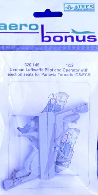 Aerobonus 320145 Luftwaffe Pilot&Oper.w/ ej.seats for Tornado 1/32