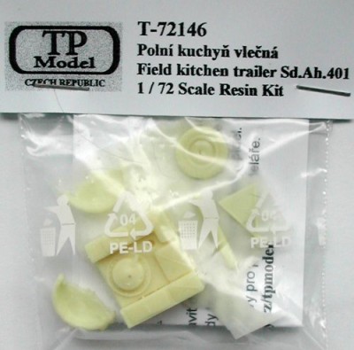 TP Model T-72146 Field kitchen trailer Sd.Ah.401 1/72